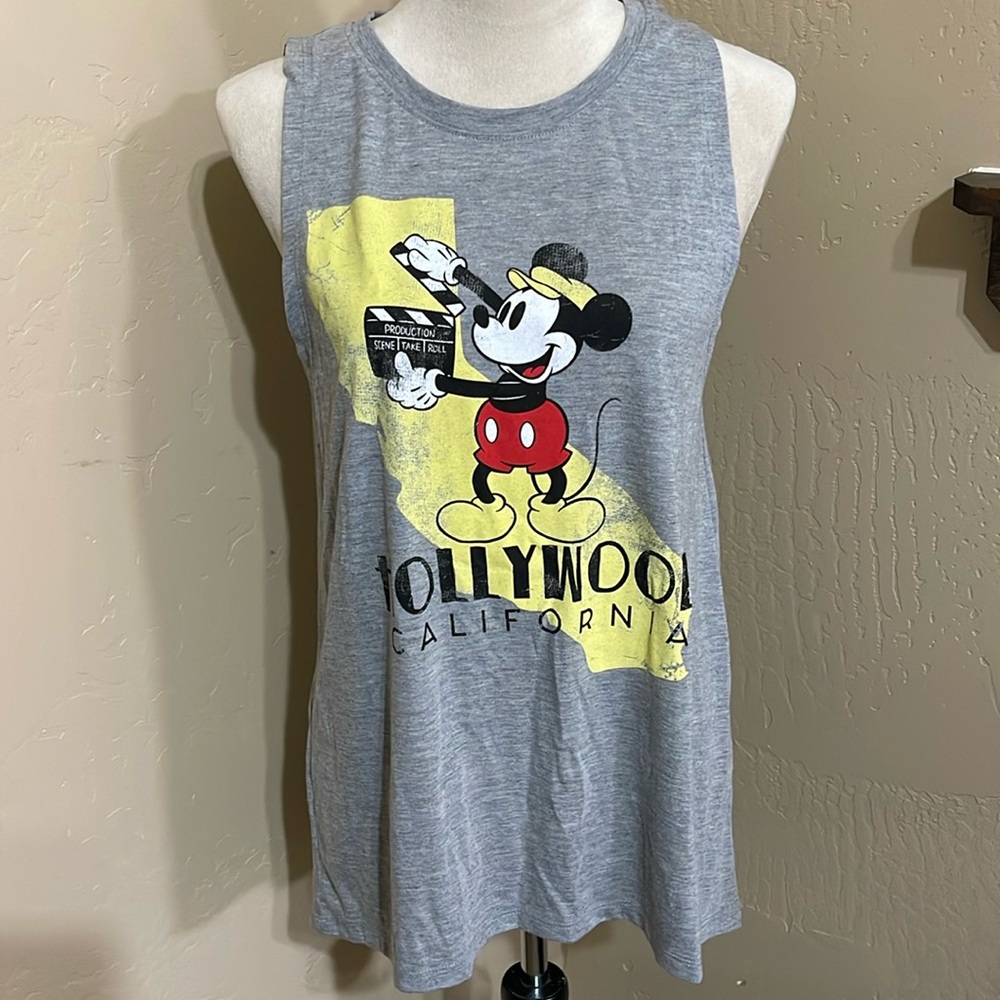 Disney Mickey Mouse Tank Top Hollywood California XL